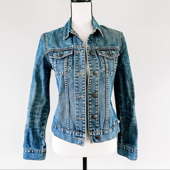 J.Crew • Classic Denim Jacket Sz XS